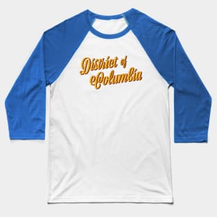 Washington, DC – District of Columbia Baseball T-Shirt